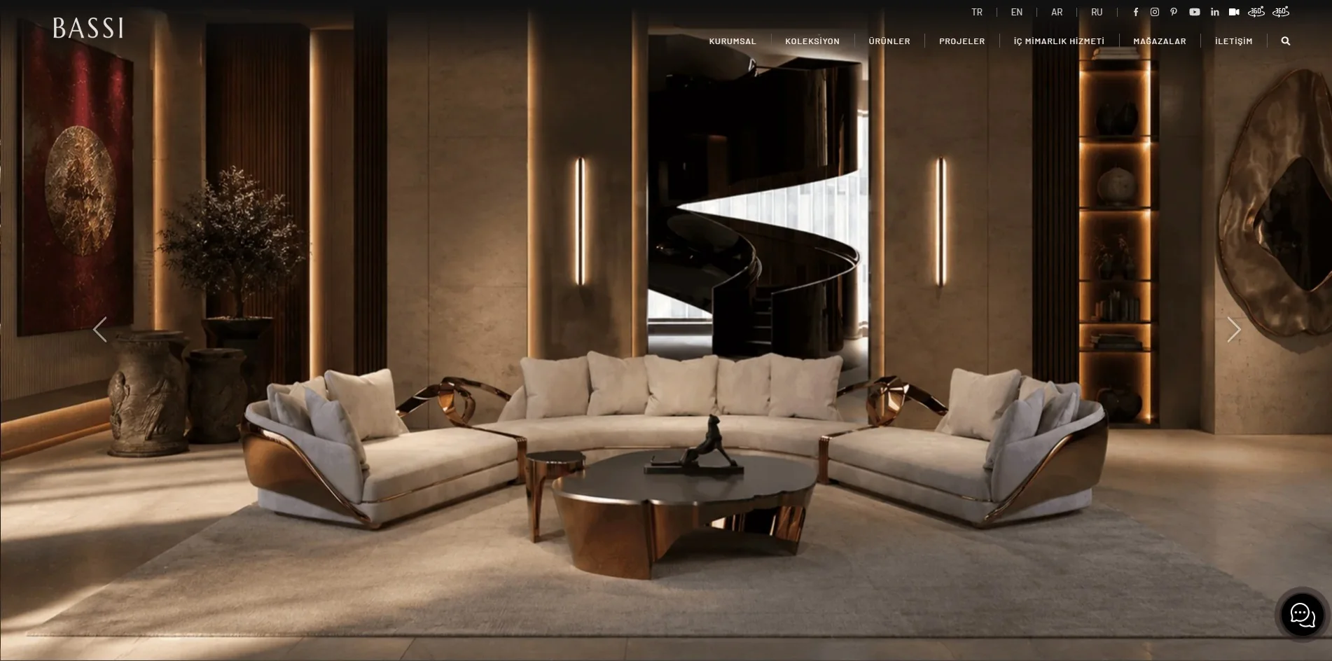 Bassi Design proje ekranı